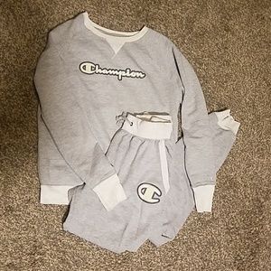 Champion jogger sweat set